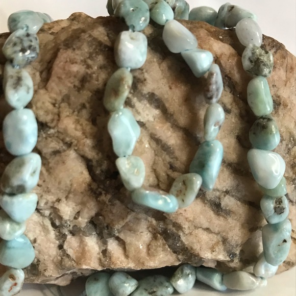 Larimar nuggets - Picture 6 of 7